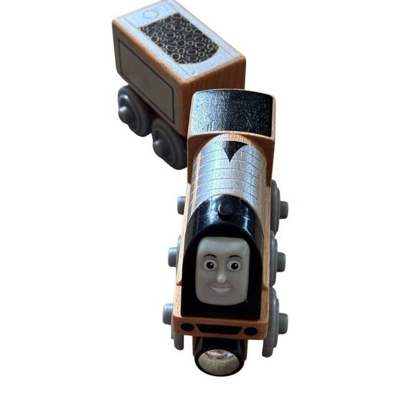 Thomas & Friends Wooden Railway Spencer & Spencer’s Tender FHM42 2012 - Picture 2 of 7